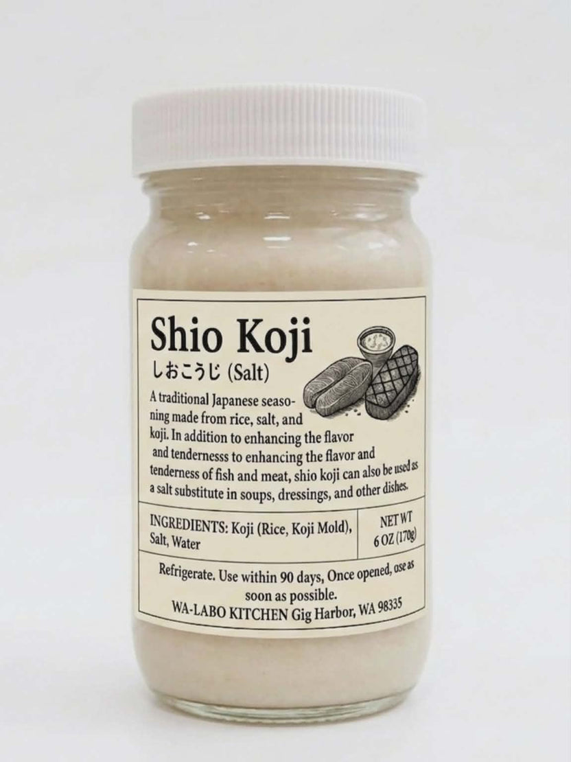 Shio-Koji (Fermented Rice Seasoning) – WA-LABO KITCHEN